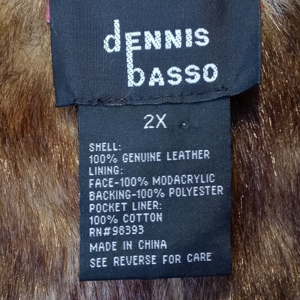 NWT Dennis Basso 2X Genuine Leather suede.penny Lane Romantic - Picture 8 of 16